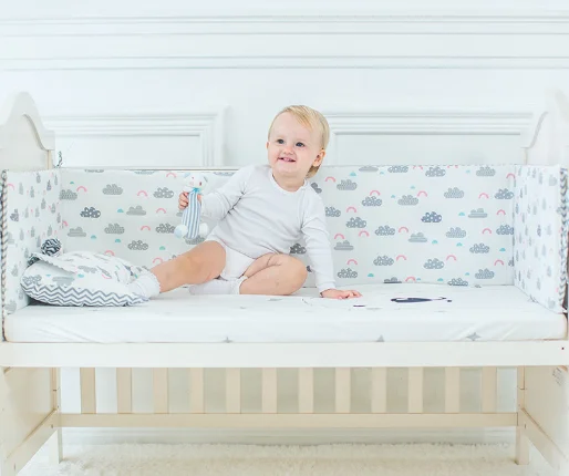 

Baby anti-fall bed circumference baby cotton cot bed fence child anti-collision bed baby playpen crib Protective pad