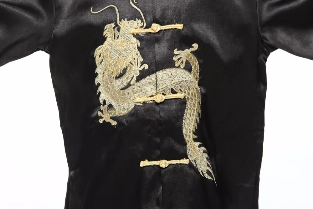 Shanghai Story Chinese traditional embroider dragon sets for boys Chinese style boy's kungfu suit sets Martial Arts Sets