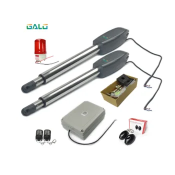 

Auto gate system remote control 24VDC Control panel automatic swing gate motor with transformer Optional