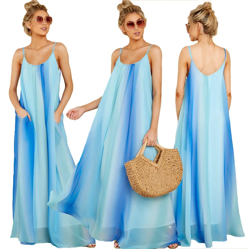 

Womens Clothing Dresses Boho Dress Chic Designer Bodycon Long Kaftan Elegant Bohemian Woman Summer Sundress Casual Sommerkleid