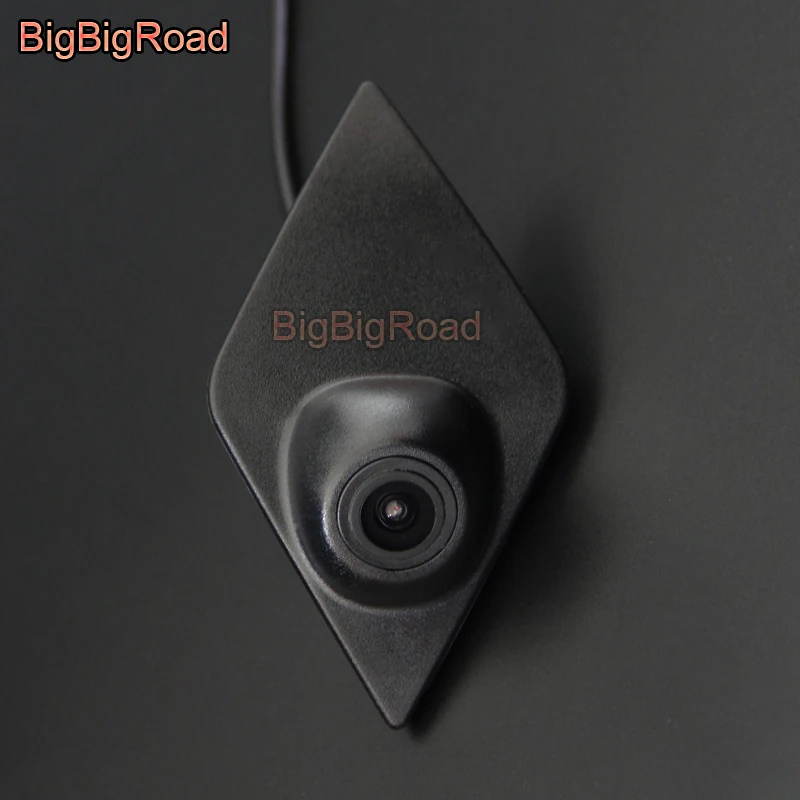 

BigBigRoad For Renault Koleos Kadjar 2016 2017 2018 2019 CCD Car Front View Logo Camera Cam Waterproof Night Vision