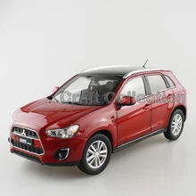 * Red 1:18 Mitsubishi ASX 2015 SUV Diecast Model Show Car Miniature Toys Classcal Limited Edition