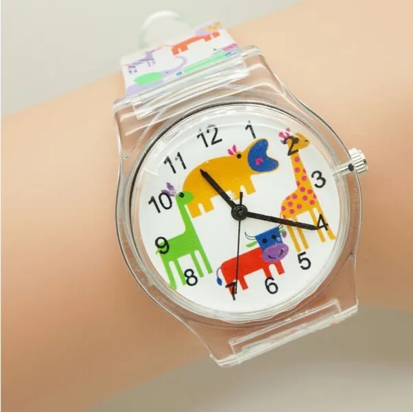 Willis повседневные часы модные для детей мини водонепроницаемый, спортивный силиконовый часы для детей мультфильм олень часы с животным