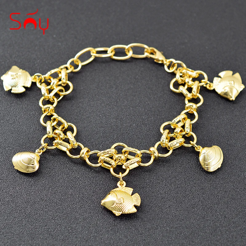 

Sunny Jewelry Charm Bracelets For Women Hand Chains Link Chain Bracelets For Anniversary Wedding Dubai Trendy Jewelry Findings