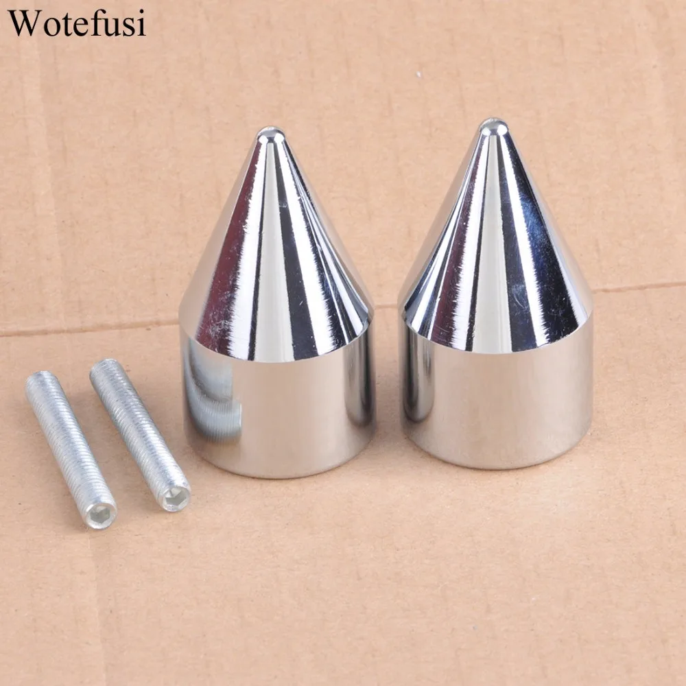 Хромированные колпачки Wotefusi для руля Suzuki GSXR 600 750 1000 01 02 03 04 05 06 07 08 09 10 2013 [PA463]|handlebar