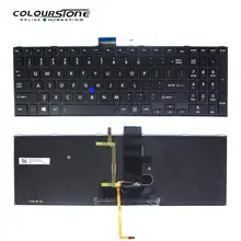 Устройство с клавиатурой us для Toshiba Tecra A50-C A50-C1510 A50-C1520 Z50-C Z50-C1550 Клавиатура для ноутбука c подсветкой