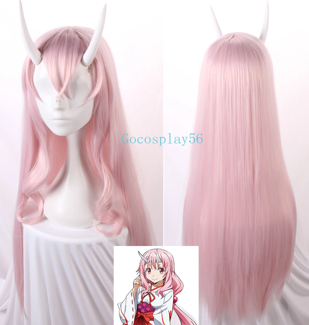 

Anime That Time I Got Reincarnated as a Slime Shuna Pink Wig Cosplay Wig Hair Only Tensei shitara Slime Datta Ken Cosplay