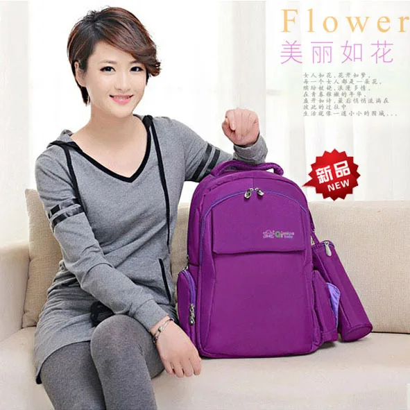 

New Large Capacity Multifunctional Mummy Backpack Nappy Bag Baby Diaper Bags Mommy Maternity Bag Baby Care Waterproof V-0657