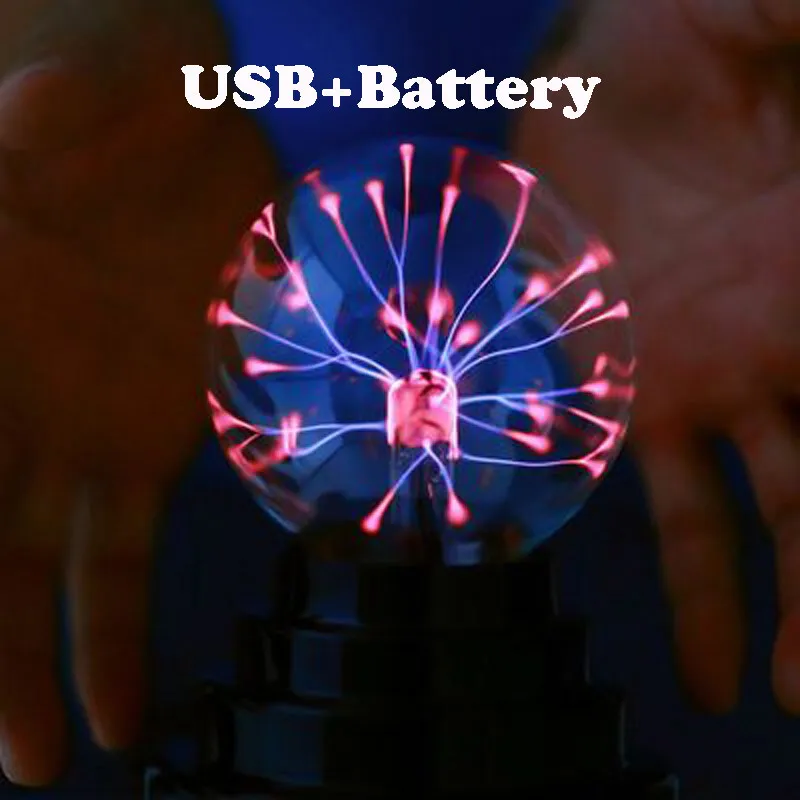 USB волшебный электростатический шар ионный освесветильник светящийся