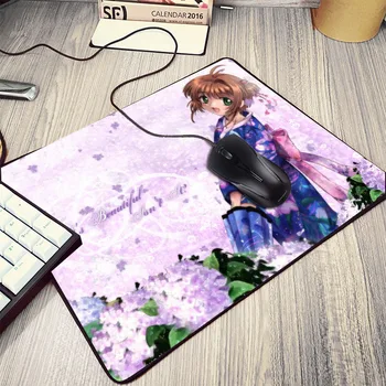

Mairuige Beautiful Lovely Kimono Girls Cardcaptor Sakura Pattern Anime Creative Diy Micemat Pad Mouse for Animation Fans Lovers