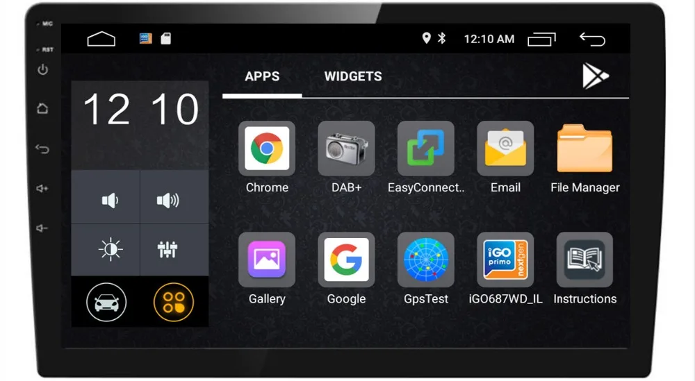 Discount 10.2"android8.1 car nodvd player universal GPS navigation for x-trail Qashqai x trail juke nissan hd gps car radio video player 2