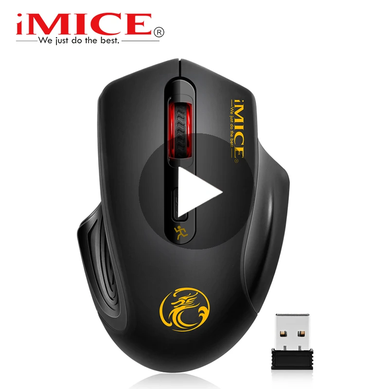 

iMice Silent Gaming Wireless Mouse Gamer Ergonomic Game For PC Computer Laptop Noiseless Optical USB Mause Mini Gamerskaya Raton