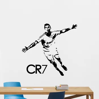 

Cristiano Ronaldo Wall Decal CR7 Sport Gym Football Vinyl Sticker Decor