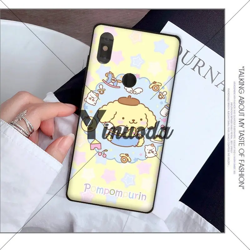 Sanrio pompompurin lovely cartoon girl