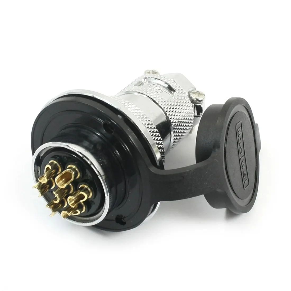 

UXCELL Gx25-7 25Mm Thread Waterproof 7 Pin Screw Mounting Fixing Metal Aviation Socket Connector Adapter Plug 220V 10A