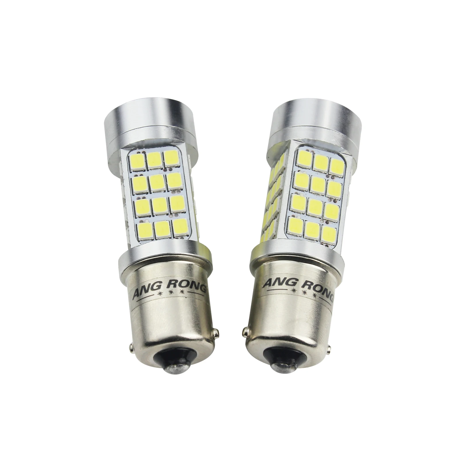 ANGRONG 2x Белый 1156 P21W BA15S R10W 45W светодиодные задние тормозные сигнальные боковые