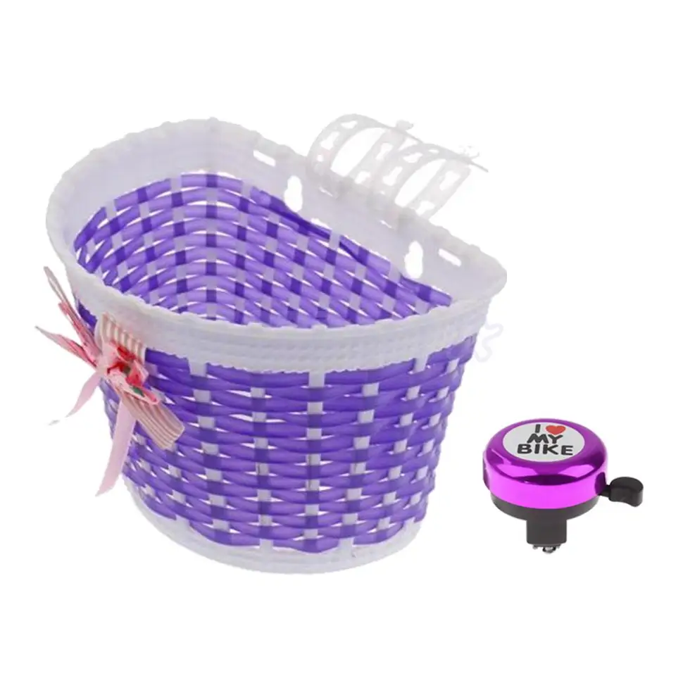 childs bike with basket