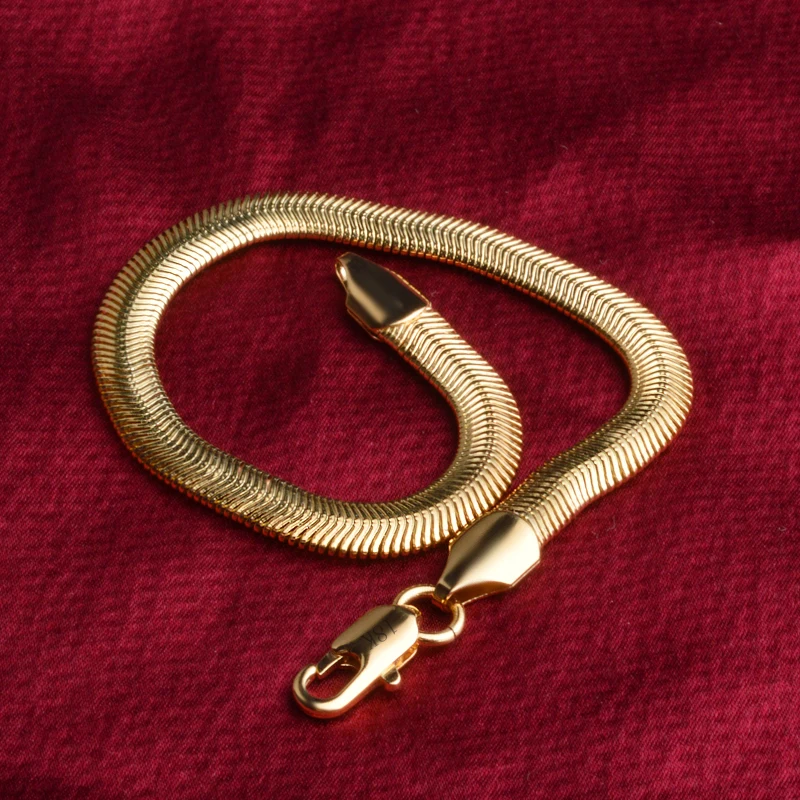 ECODAY Jewelry цепочка со змеями браслет Для мужчин золото Цвет браслеты ювелирные
