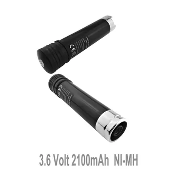 

2Pieces 3.6v 2100mAh NiMh power tool Battery for Black & Decker VP100 battery VP110 VP130 VP143 screwdriver battery