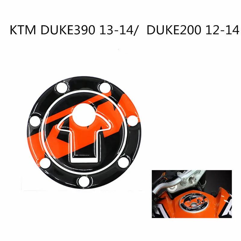 

New Motorcycle Reflective Waterproof Fuel Tank Cap Stickers KTM DUKE390 13-14/DUKE200 12-14