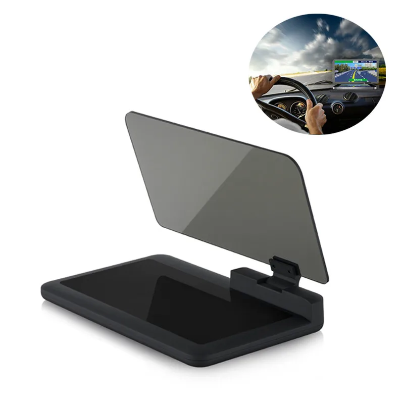 Phone GPS Navigation Bracket HUD Head Up Display Car mobile phone Mount