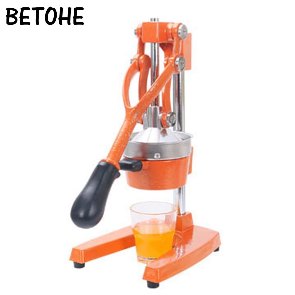 

BETOHE Fruits Vegetable Hand Manual Squeezer juicer Orange Lemon Juice slow Pressing extractor Stainless Steel machine