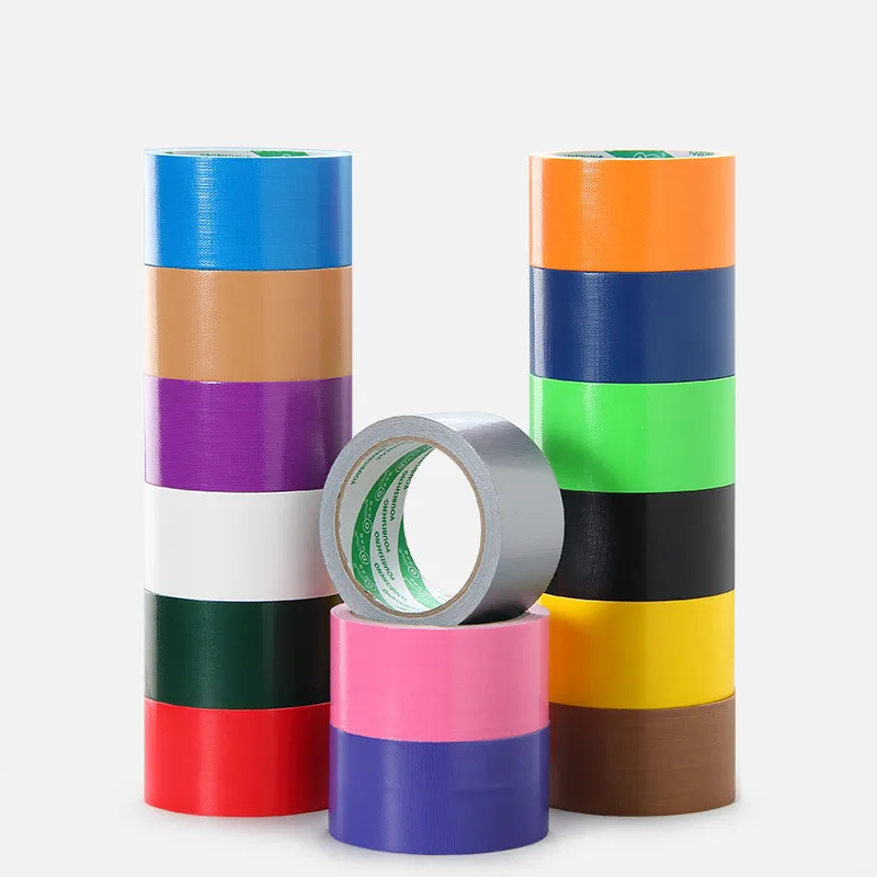 

10 metres color Cloth base tape Single-sided Strong waterproof No trace High viscosity carpet tape Diy decoration