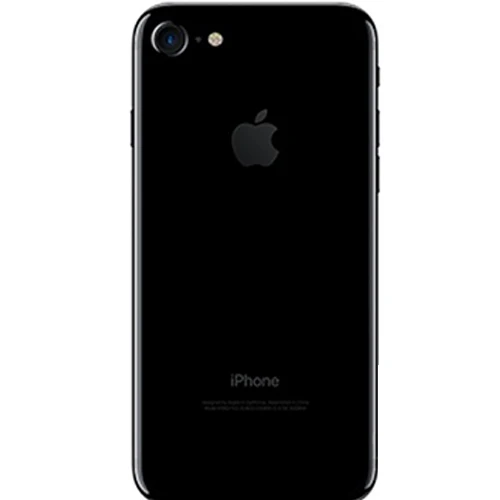jet black Разблокированный Apple iPhone 7, функция отпечатков пальцев, 4G, LTE, глобальная 32/128 ГБ Встроенная память IOS мобильного телефона 12.0MP gps Quad-Core телефон 1960mA - Цвет: jet black