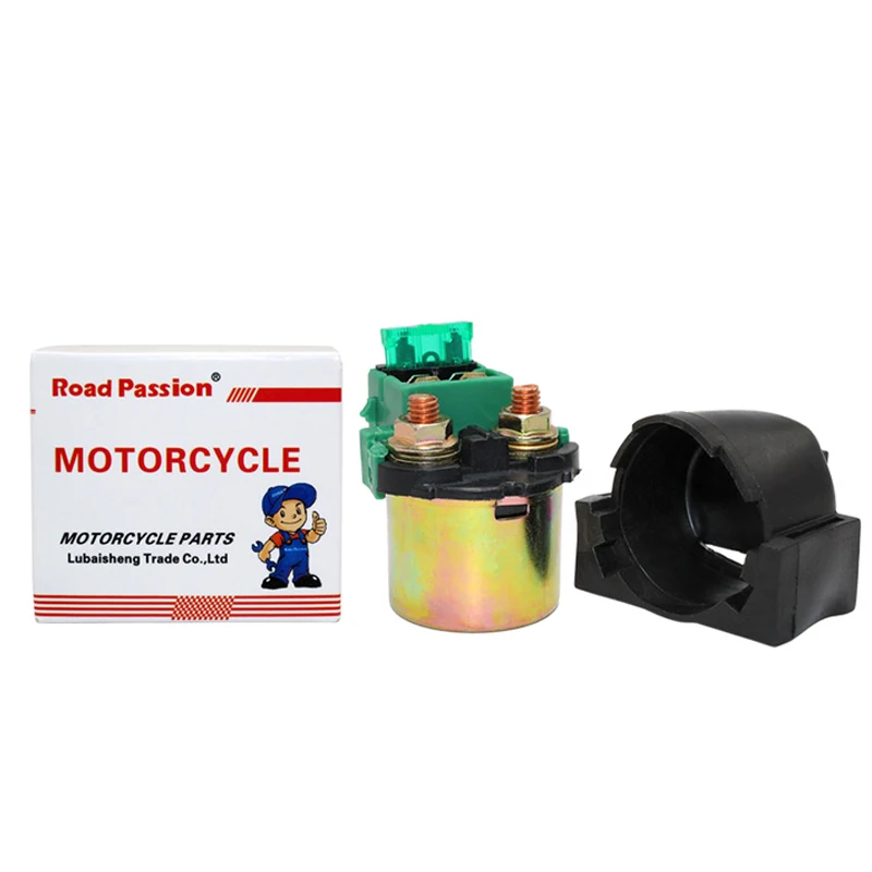 Road Passion Motorcycle Starter Solenoid Relay Ignition Switch For HONDA GB500 GL1000 CBR1000 CB900 CB700SC GL1200 CB750 CB750F