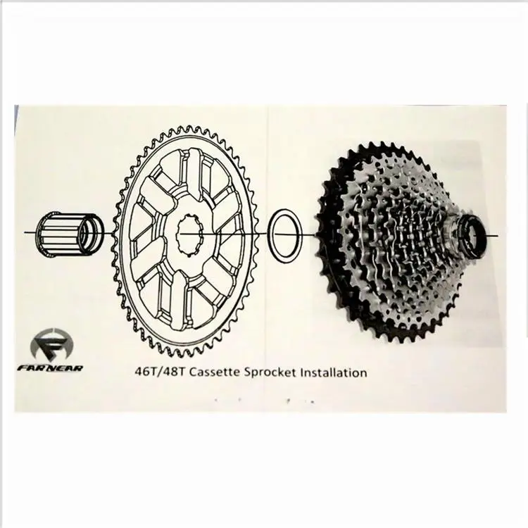 Кассеты звездочек farclose CNC 46T/48t для 11s включая 18t cog|sprocket cassette|cassette sprocketcnc cassette |