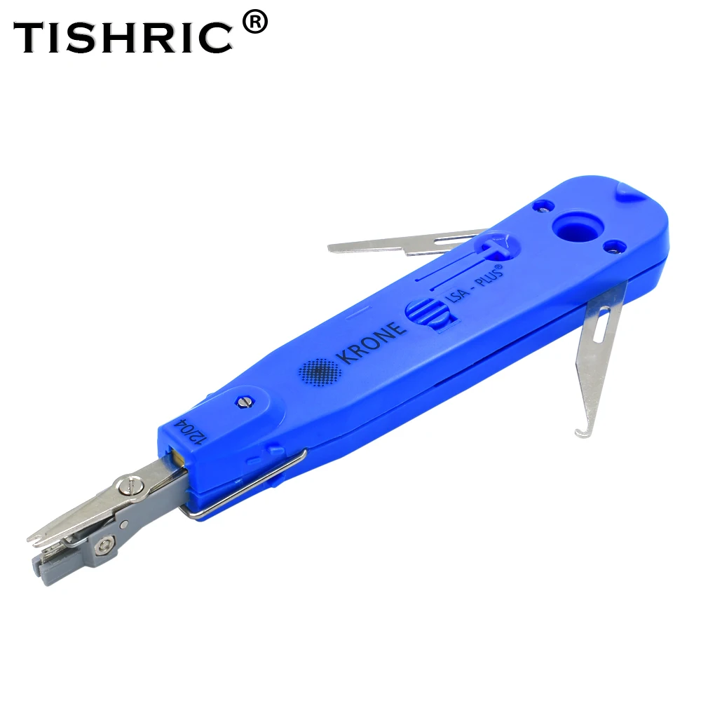 TISHRIC Original Blue Krone Lsa plus профессиональный набор инструментов для телефонной связи RJ11
