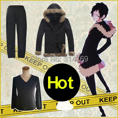 ファッションアニメデュラララコスプレ服折原臨也スウェットコスプレ衣装 Tシャツ Clothes Brush Clothes Catcostume Dog Aliexpress