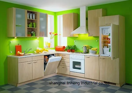Кухонные шкафы из меламина/mfc (LH ME009)|kitchen cabinet|kitchen cabinet melaminemelamine kitchen cabinets |