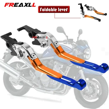 

CNC Motorcycle Brake Clutch Lever retractable folding Brake handles aluminum FOR SUZUKI GSF650 BANDIT 2005-2006 GS500E 1994-1998