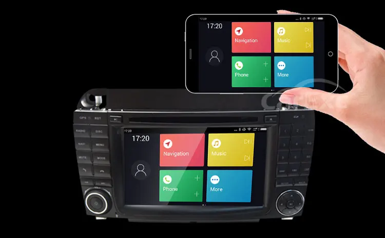 Flash Deal Android 9.0 Quad Core Car DVD Player For Benz S Class S280 S320 S350 W220 W215 CL600 Wifi DVR TPMS Multimedia Radio GPS carplay 14