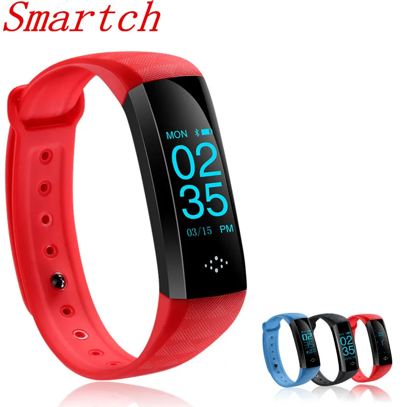 

Smartch IP67 Waterproof Sport Fitness Tracker M2S HR and BP Smart Bracelet Oxygen Bluetooth for Android and IOS
