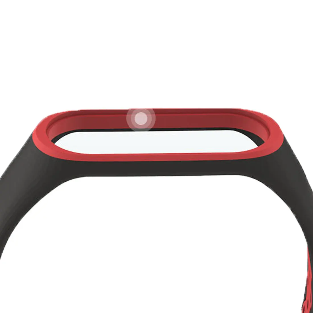 Двойной Цветной спортивный ремешок на запястье для Xiaomi Mi Band 3 силиконовый браслет