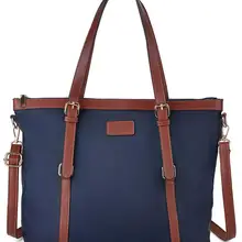 Дизайн нейлон Для женщин сумки с пу кожаные боты Повседневное Водонепроницаемый легкий Crossbody Сумка Женский Леди Tote