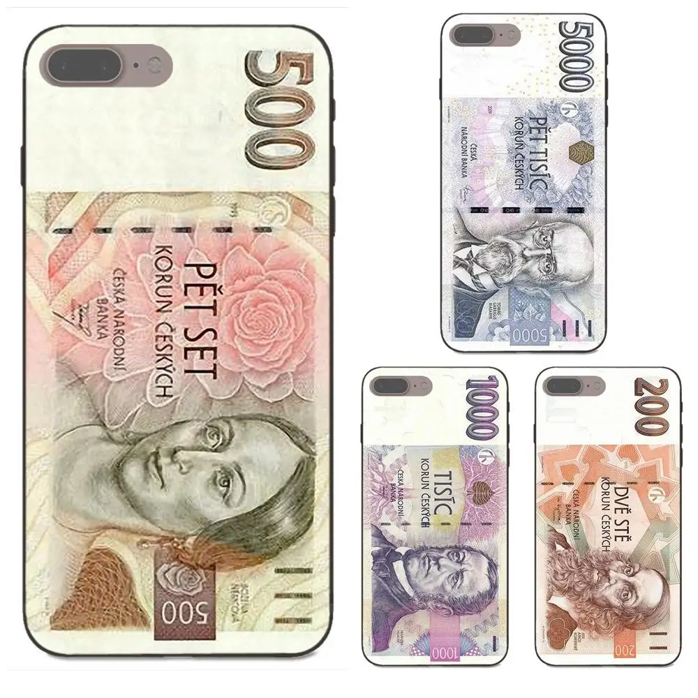 

Czech Koruna TPU Cases For Samsung Galaxy Note 4 8 9 S3 S4 S5 S6 S7 S8 S9 S10 Edge Plus Lite I9080 G313