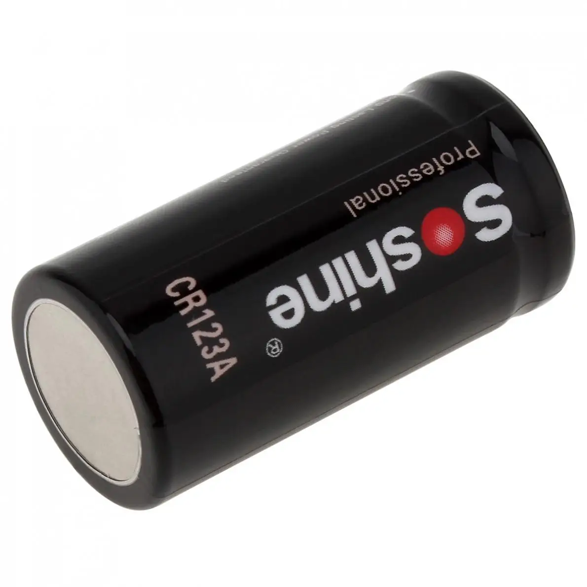 2 шт. оригинальная Soshine 3 0 V CR123A Первичная литиевая батарея 1600mAh RCR123A + Портативная