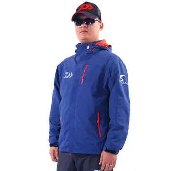 

Men Winter Autumn Daiwa Long Sleeve Shirts Fishing Outdoor Sportswear Jackets Breathable Windproof Mens Fishing Clothes