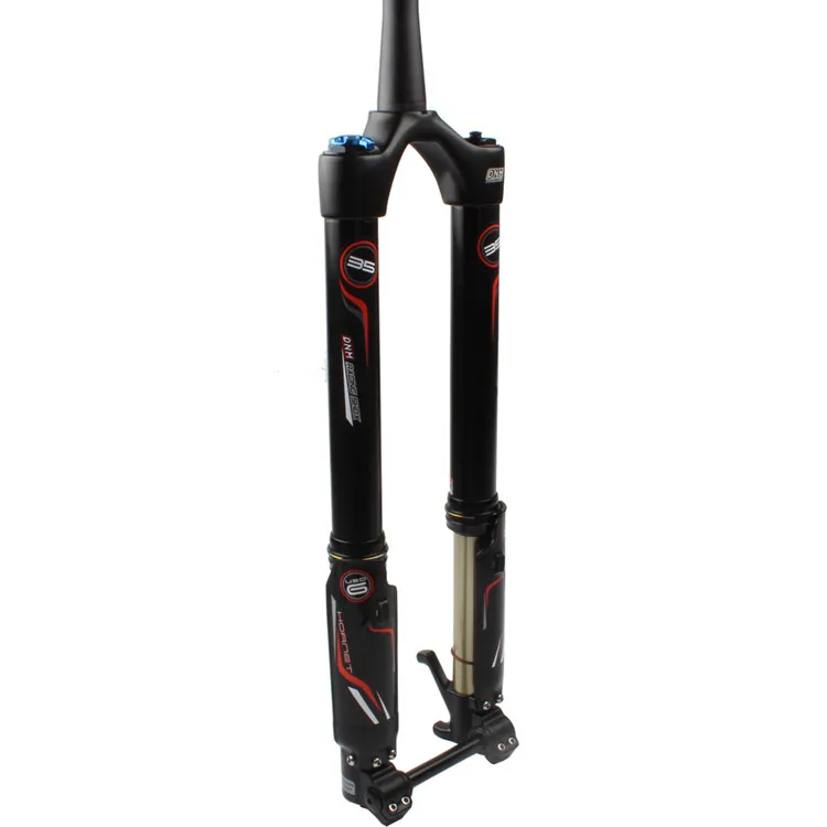 DNM USD-6 AM FR амортизатор для горного велосипеда, воздушная велосипедная подвеска, вилка 26 27,5 29 дюймов - Цвет: black