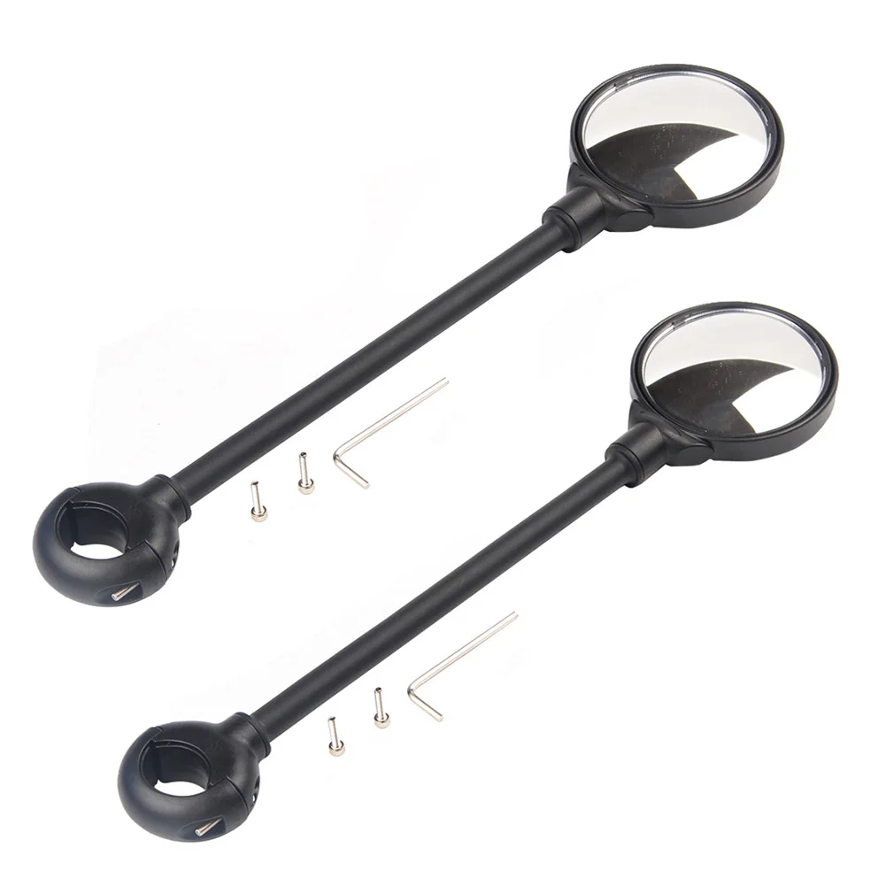 

Cycling Motorcycles Accessories End Bar Bent Practical Durable Bike Rearview Mirror Bicycle Adjustable Aluminum Alloy