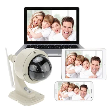 

KKmoon® Auto-focus PTZ Wireless WiFi IP Camera Security CCTV Camera Home Surveillance 3.5" H.264 HD 960P 2.8-12mm