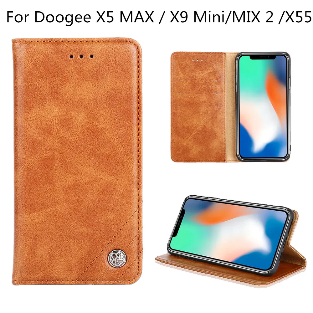 Чехол для Телефона Для Doogee X5 MAX Pro X9 мини MIX 2X55 высокое качество из искусственной