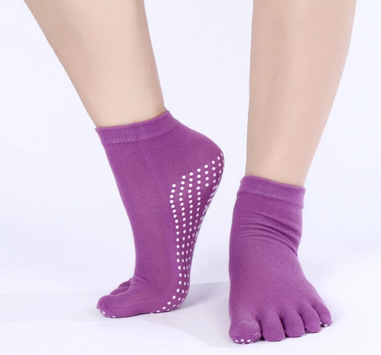 1 пара женские носки для йоги и фитнеса|socks gym|yoga toe sockstoe socks yoga |