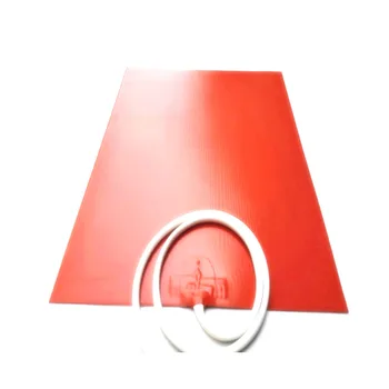 

400*500*1.5mm heat bed for 3d printer 24v 400w adhesive 1 side 100K thermistor 1000mm lead wire come out from middel of short