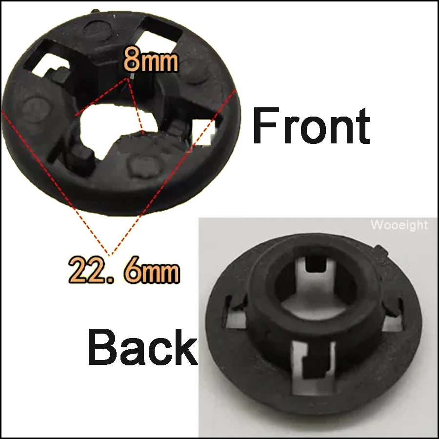 2Pcs Car Hood Support Prop Rod Grommet 9008048064 90480-15034 Fit For Toyota Corolla Matrix 2003-2008 Tacoma 2004-2014 (7)