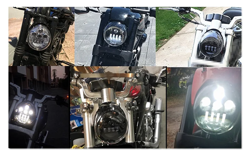 2017 V-Rod Motorcycles  Led Headlight For Harley-Davidson  (6)
