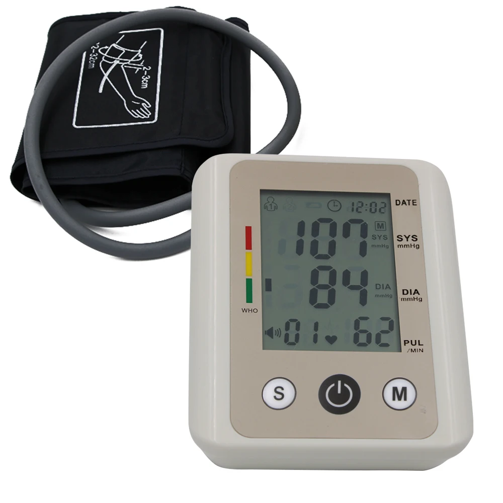

Family Blood Pressure Monitor Tonometer Medical Equipment Home Blood Pressure Monitor with Voice Function Apparatus for Pressure